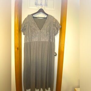 Jessica London calf length nightgown, size 34/36.